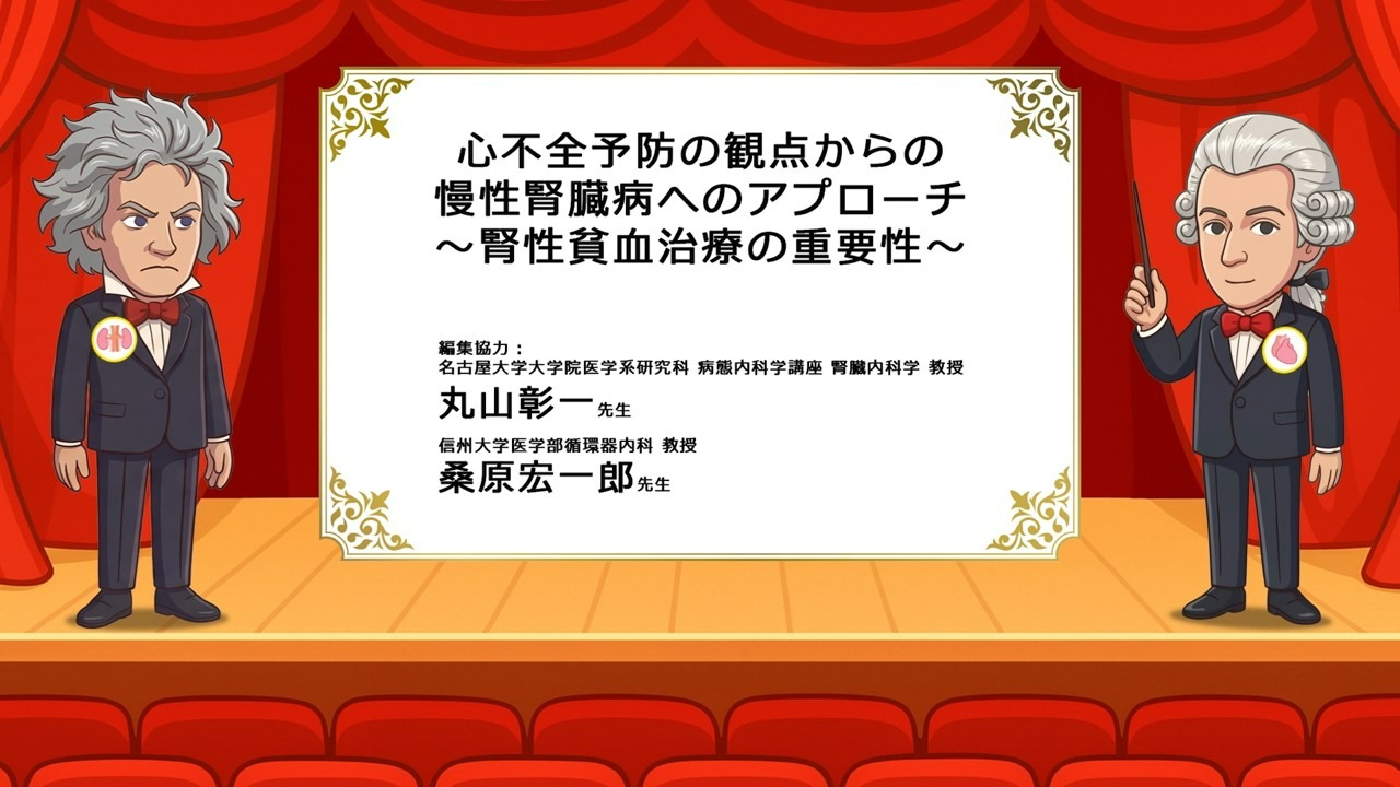 動画『心不全予防の観点からの慢性腎臓病へのアプローチ』　公開 のサムネイル画像