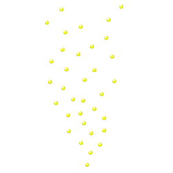 粒子（黄色）